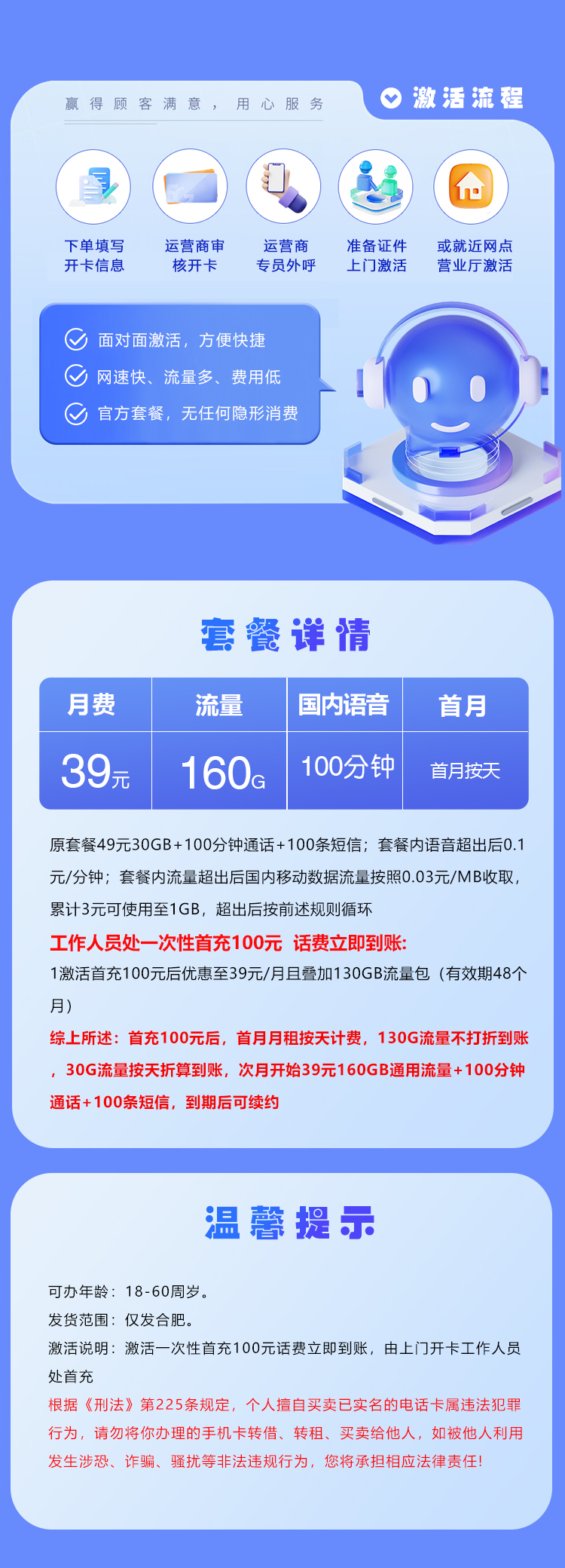 安徽合肥移动专属卡【39元月160G+100分钟】详情.jpg